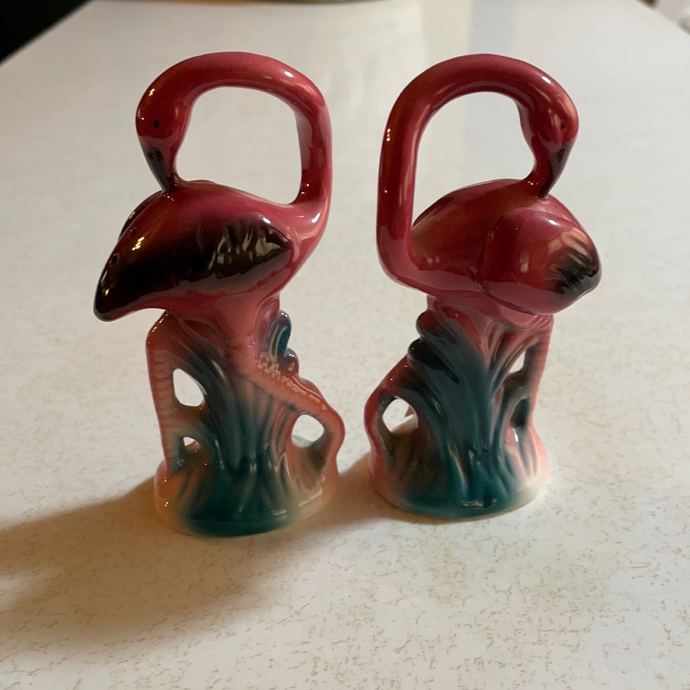 Flamingo Salt & Pepper Shakers